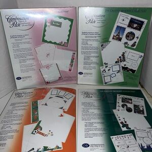 Creative Memories Collection Bundle of 4 Combination Pack It’s a girl Soccer